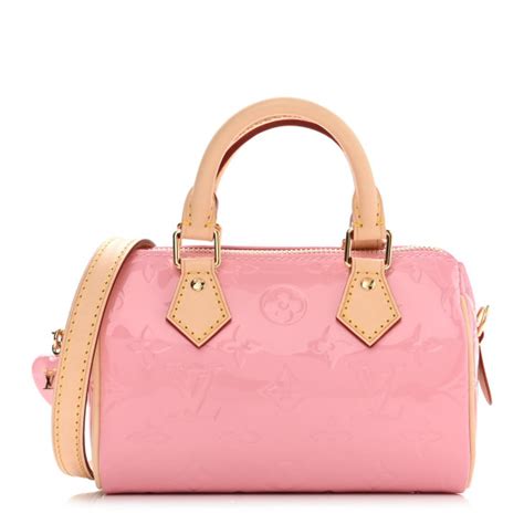 lv nano speedy monogram|nano speedy monogram vernis leather.